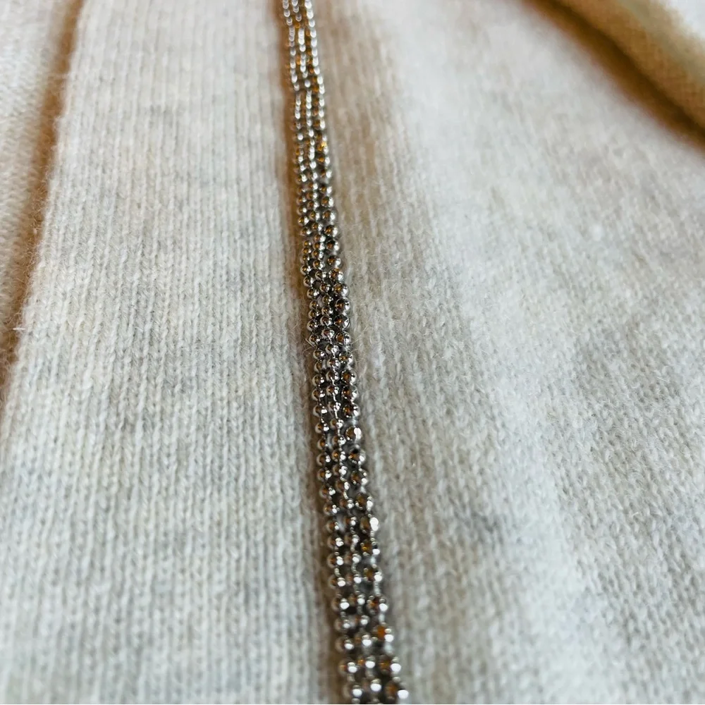 Neiman Marcus 100% Cashmere Open Long Cardigan in Size Large Classy Luxury EUC - Picture 7 of 7